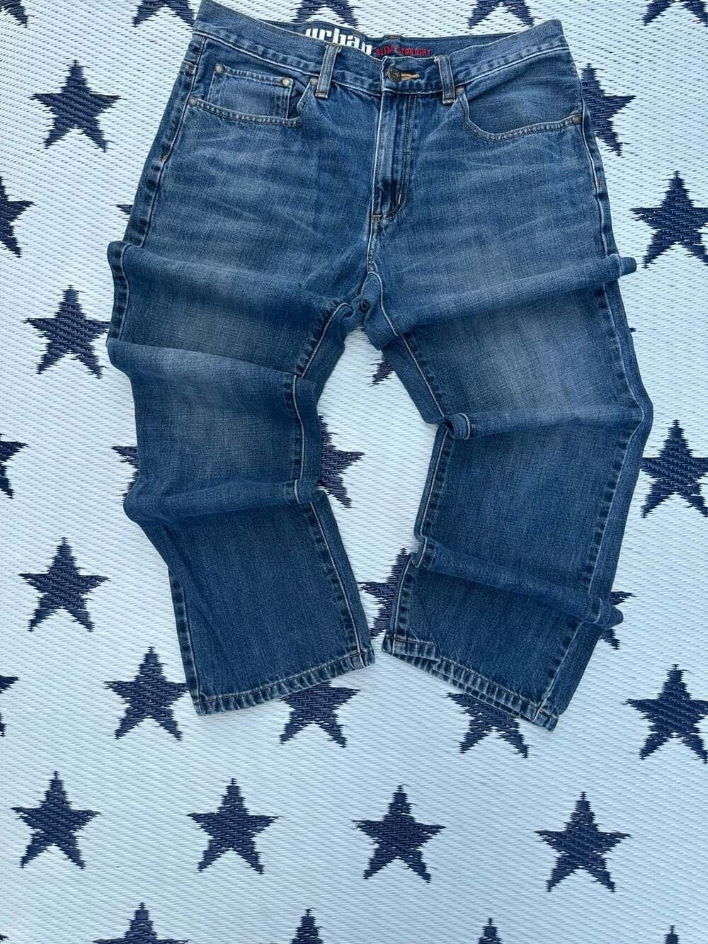Urban Pipeline Slim Straight Medium Wash Denim Jeans 32x30